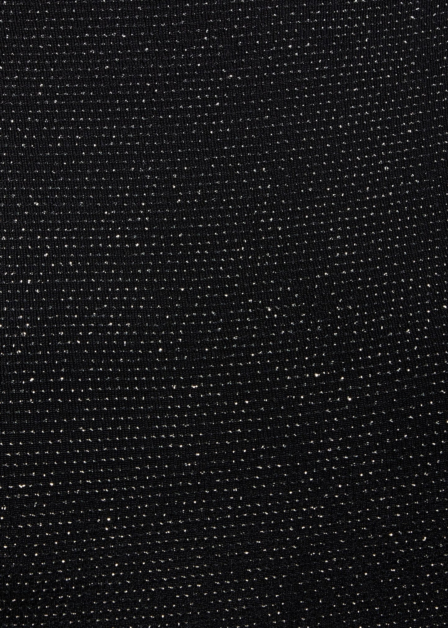 Black Cowl Back Gown