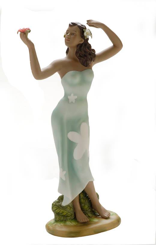 Fina Porcelana "Mujer con Sarong"