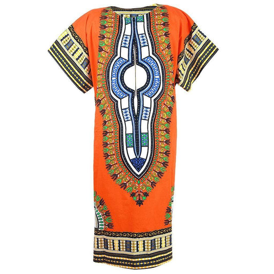 Dashiki Maxi Vestido Africano / Vestido Largo Africano